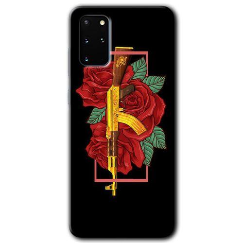 Samsung Galaxy S20 Plus HD Baskılı Kılıf + 9D Tam Ekran Koruyucu - Bedel