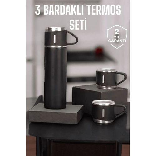 500 Ml Kapasiteli Taşınabilir Basınçlı Termos Seti Günlük Kullanım İçin İdeal
