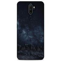 Lopard Oppo A9 2020 Uyumlu Kılıf Gece'S (3) Kapak Siyah