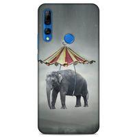 Lopard Huawei Y9 Prime 2019 Uyumlu Kılıf Manipülasyon ☻ (15) Antişok Kılıf Baskılı