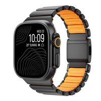 Apple Watch Ultra 49mm Zore KRD-149 Titanyum Silikon Kordon