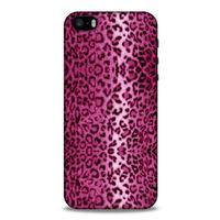 Leopar Pembe Apple Iphone 5 Kılıf