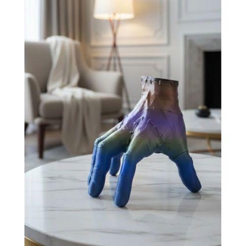 3d Multicolor El Biblo 27x22 Cm Sanatsal Ve Dikkat Çekici Dekor