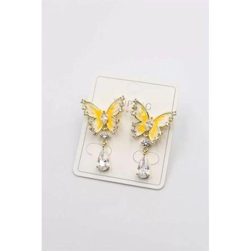 Kelebek Küpe - Altın