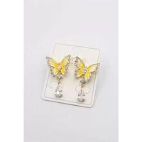 Kelebek Küpe - Altın