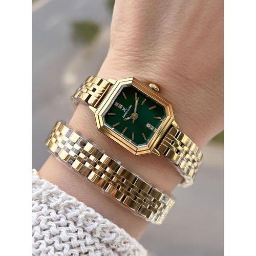 Daniel Klein Dolamalı Çelik Kordonlu 2 Yıl Garantili 3 Atm Suya Dayanıklı Kadın Kol Saati+Bileklik 2