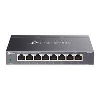 OMADA DS108G, 8 Port Gigabit,  Yönetilemez, Masaüstü/Vesa Metal Kasa Sessiz Switch
