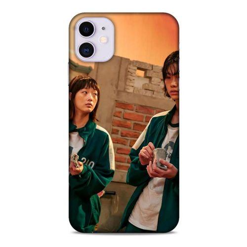 Apple Iphone 11 Uyumlu Kılıf Squid Game (10) Full Koruma Kılıfı Sang-Ook