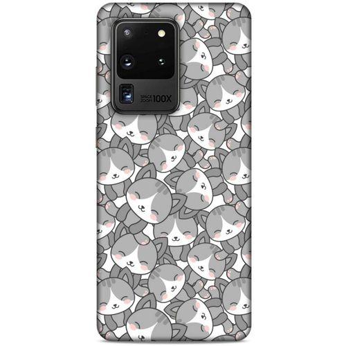 Lopard Samsung Galaxy S20 Ultra Uyumlu Kılıf Kediler (21) Koruyucu Kapak 1001 Kedi