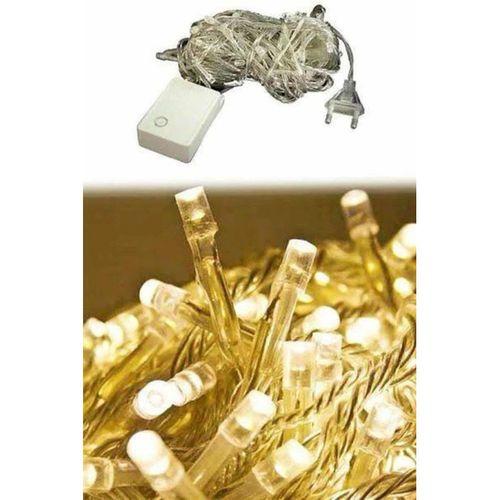 Dekoratif Peri Led 100 Ledli Gün Işığı Pilli 10 Metre Gün Işığı
