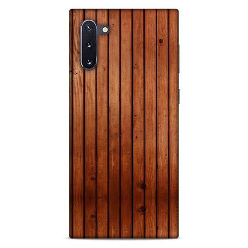 Lopard Samsung Galaxy Note 10 Uyumlu Kılıf Wood'X (12) Koruyucu Silikon Desenli