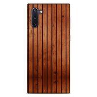 Lopard Samsung Galaxy Note 10 Uyumlu Kılıf Wood'X (12) Koruyucu Silikon Desenli