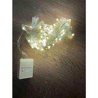 10m 100 Led Damla Uçlu Gün Işığı Şeffaf Kablo