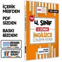 2026 MEB ÖDM İlkokul 4 Sınıf İNGİLİZCE 2 DÖNEM Çalışma Kitabı Alıştırmalı Soru Bankası BASKI ÜCRETİ
