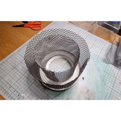 Karbon Filtre 100mm (Bu ürün Sadece Plastik parçadır - Almadan Önce Soru Sorabilirsiniz)