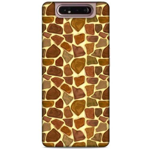 Samsung Galaxy A80 Kılıf Baskılı Özel Seri Taşlı (7) Telefon Kılıfı