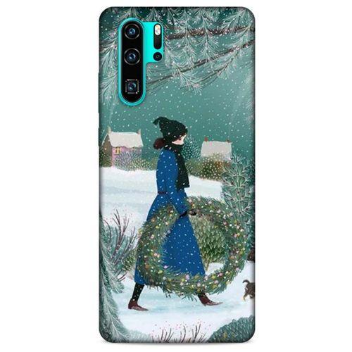 Huawei P30 Pro Kılıf Snowix (41) Tank Kılıf Mavi Yeşil
