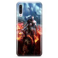Samsung Galaxy A70s Kılıf God Of War Arka Kapak Koruma Desenli Full Koruyucu