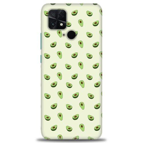 Xiaomi Poco C40 Kılıf HD Baskılı Kılıf - Minik Avakadolar + Tam Ekran Koruyucu