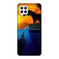 Samsung Galaxy A22 Uyumlu Kılıf BMovie (32) Soft Silikon Kılıf Godzilla