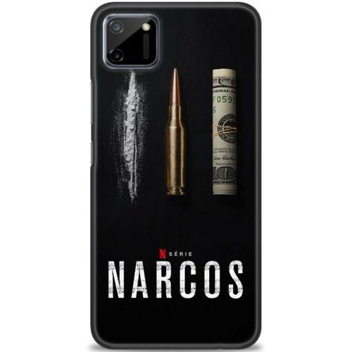 Realme C11 Kılıf HD Baskılı Kılıf - Narcos + Tam Ekran Koruyucu