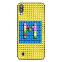 Lopard Samsung Galaxy M10 Uyumlu Kılıf BloX (24) Darbe Emici Kılıf M Harfi
