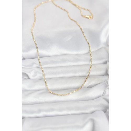 CM 14K Gold Renk Zincirli 60 cm Kadın Kolye
