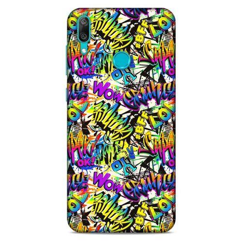 Graffitix (32) Desenli Silikon Kapak Huawei Y7 2019 Kılıf