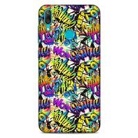 Graffitix (32) Desenli Silikon Kapak Huawei Y7 2019 Kılıf