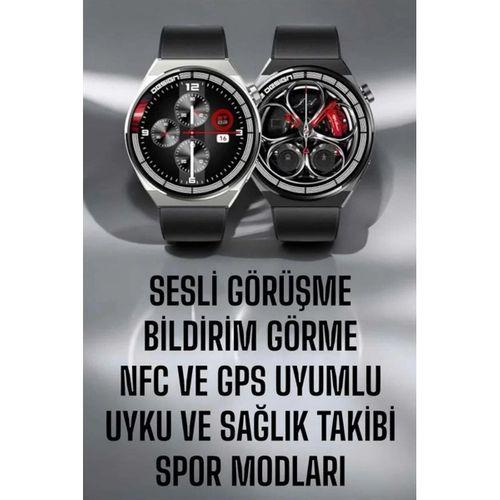 Akıllı Saat Gps Ve Nfc Özelliği Sesli Görüşme Dokunmstik Ekran