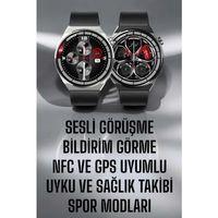 Akıllı Saat Gps Ve Nfc Özelliği Sesli Görüşme Dokunmstik Ekran