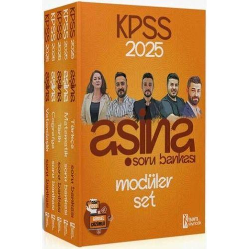 2025 KPSS Lisans Aşina Soru Bankası Seti İsem Yayınları
