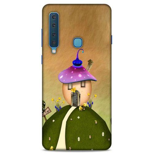 Lopard Samsung Galaxy A9 2018 Uyumlu Kılıf Manipülasyon ☻ (28) Arka Kapak Desenli