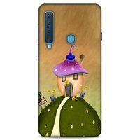 Lopard Samsung Galaxy A9 2018 Uyumlu Kılıf Manipülasyon ☻ (28) Arka Kapak Desenli