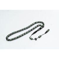 Oltu Taşı Yeşil Örgü İşlemeli Tespih