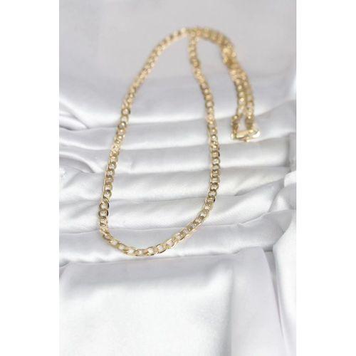 CM 14K Gold Renk Kalın Zincir Model 60 cm Kadın Kolye