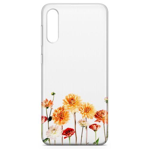 Samsung Galaxy A50s Kılıf Buket Çiçek Arka Kapak Koruma Desenli Full Koruyucu