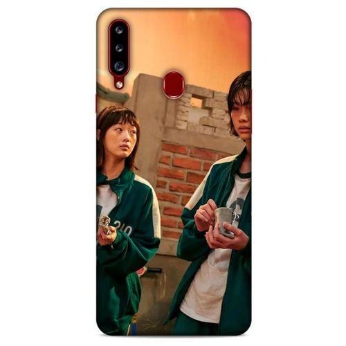 Samsung Galaxy A20s Uyumlu Kılıf Squid Game (10) Full Koruma Kılıfı Sang-Ook