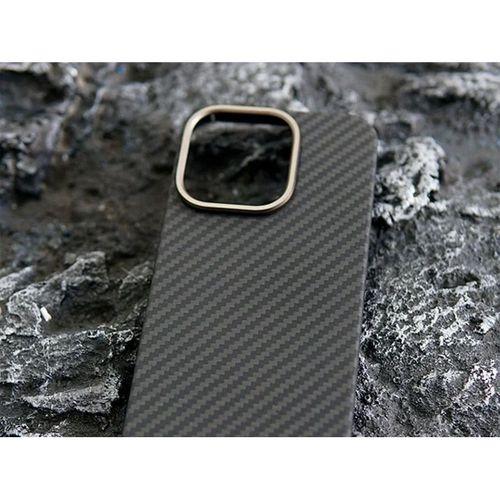 Joykevlar İphone 15 Pro Max Gerçek Kevlar Carbon Premium Telefon Kılıfı