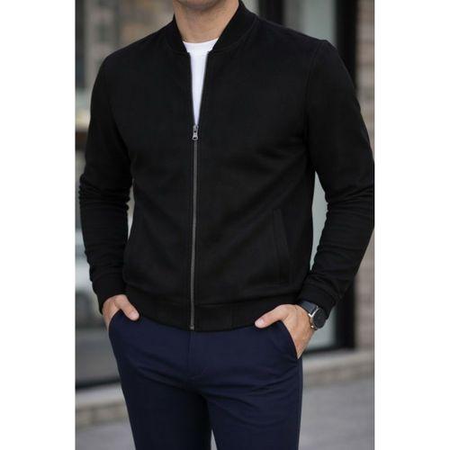 Erkek önden Fermuarlı Içi Astarlı Süet Ceket