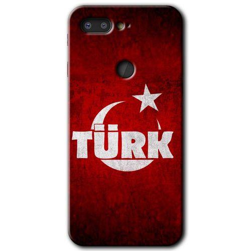General Mobile GM 9 Pro Kılıf HD Desen Baskılı Arka Kapak - Ayyıldız Türk
