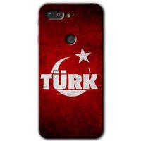 General Mobile GM 9 Pro Kılıf HD Desen Baskılı Arka Kapak - Ayyıldız Türk