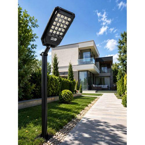 Güneş Enerjili Dış Mekan Led Lambası Geniş Aydınlatma Açılı Akıllı Sokak Lambası