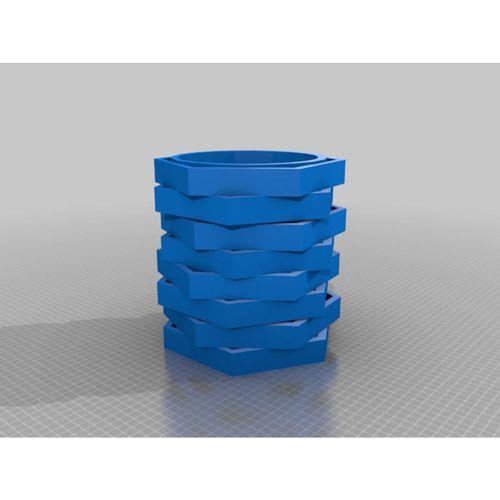 Altıgen Vazo (Bu ürün Sadece Plastik parçadır - Almadan Önce Soru Sorabilirsiniz)