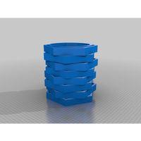 Altıgen Vazo (Bu ürün Sadece Plastik parçadır - Almadan Önce Soru Sorabilirsiniz)