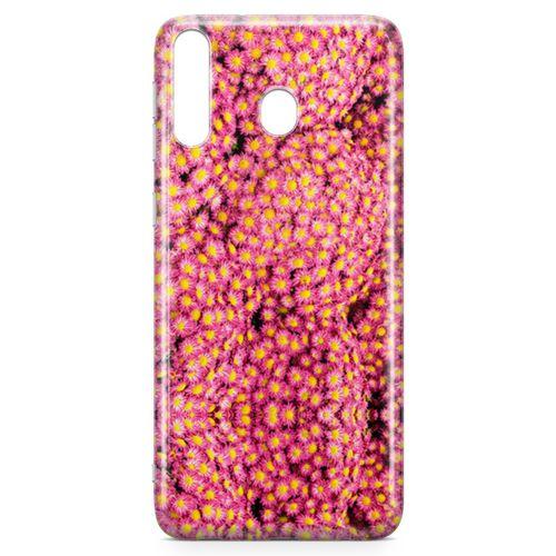 Samsung Galaxy M30 Kılıf Marguarite Arka Kapak Koruma Desenli Full Koruyucu