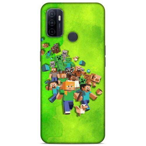 Lopard Huawei P40 Uyumlu Kılıf PiXel (28) Arka Kapak Steve Karakter