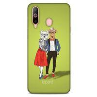 Samsung Galaxy A60 Kılıf FunnyMaX (14) Lansman Kılıf Fıstık Yeşili