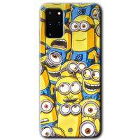Potkal Hediye Fabrikası Samsung Galaxy S20 Plus Kılıf HD Desen Baskılı Arka Kapak - Minion Ordusu