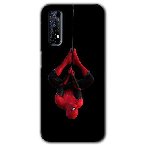 Realme 7 Kılıf HD Desen Baskılı Arka Kapak - Örümcek Adam + Kırılmaz Cam